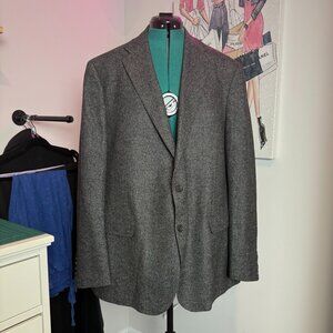 Polo Ralph Lauren gray herringbone tweed sport coat